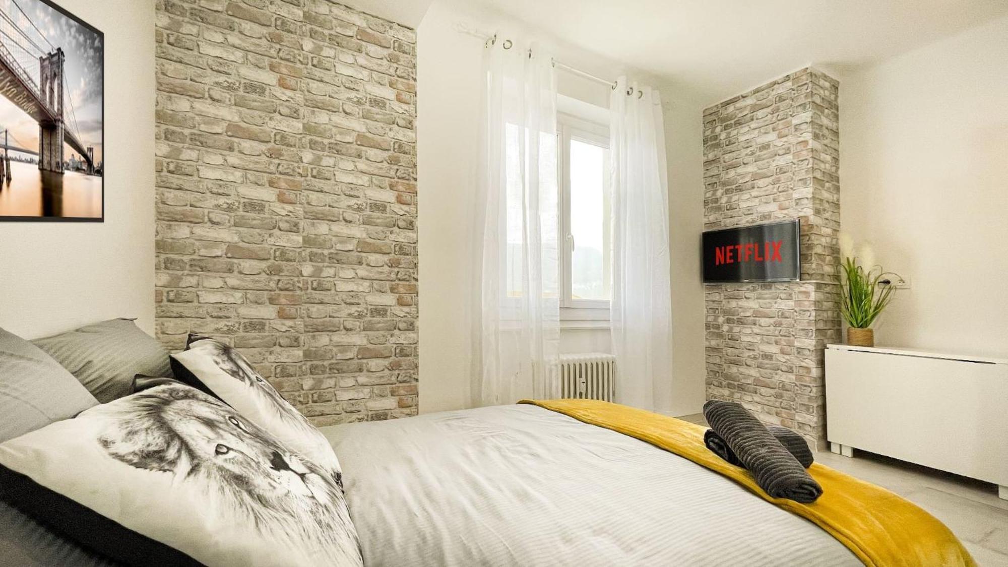 Homey Keola - Parking Prive Gratuit - Aux Portes De Geneve - Au Pied Du Tram - Appartement Avec 1 Chambre Et Un Grand Salon Avec Un Canape-Lit Ambilly Exterior foto